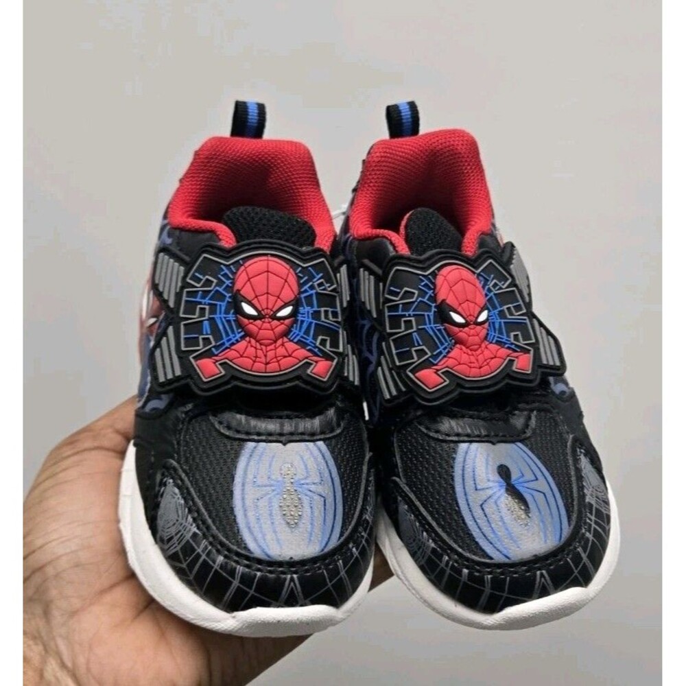 Disney Spider-Man Athletic Sneakers - Black Size 7